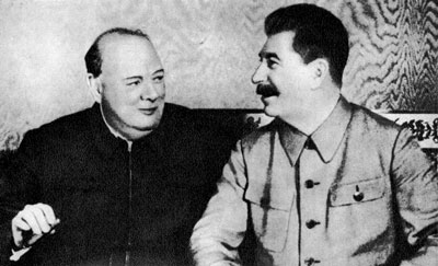 Черчилль, Сталин Черчилль, Сталин