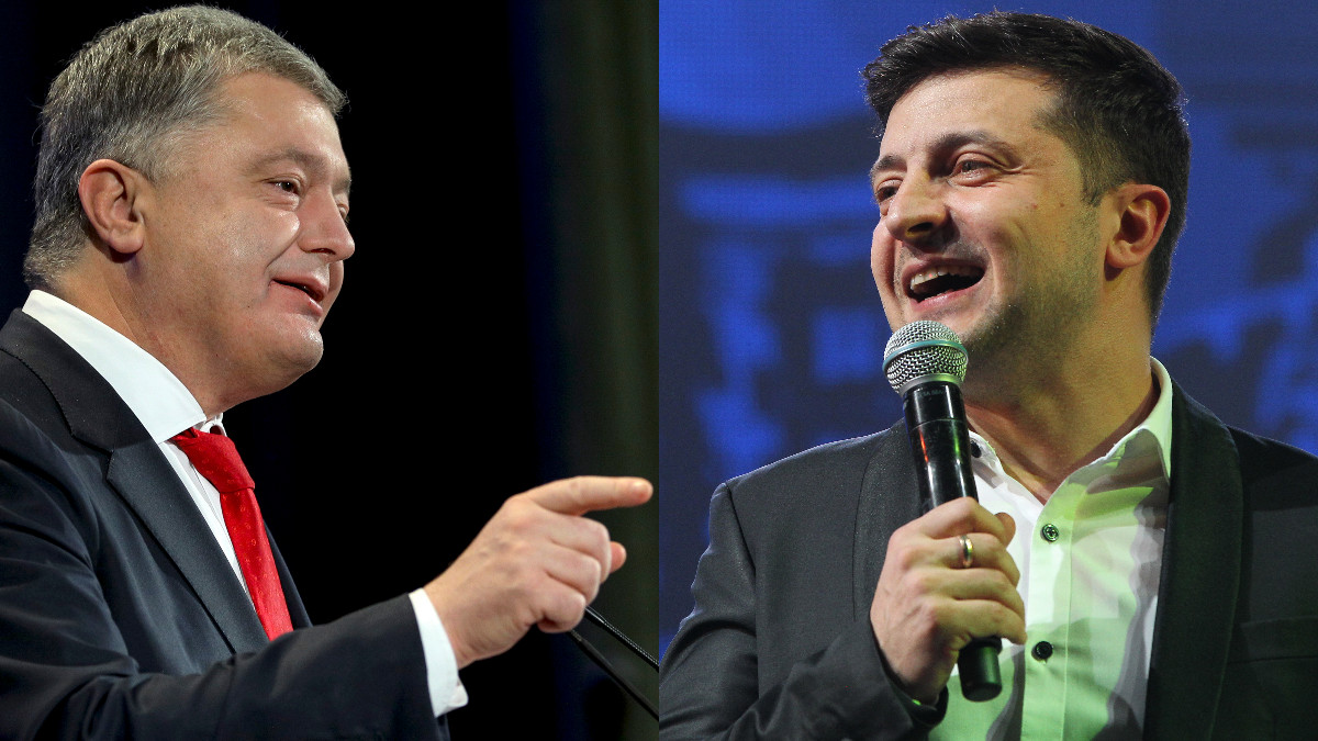Порошенко и Зеленский Порошенко и Зеленский