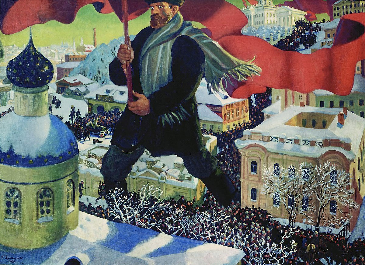 Кустодиев Большевик Кустодиев Большевик