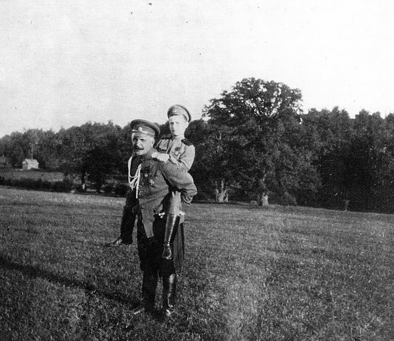 СаблинНП и Царевич Алексий, Могилев, 1915 СаблинНП и Царевич Алексий, Могилев, 1915
