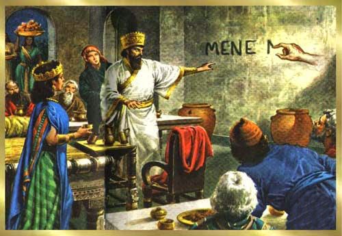Mene Tekel Upharsin Mene Tekel Upharsin
