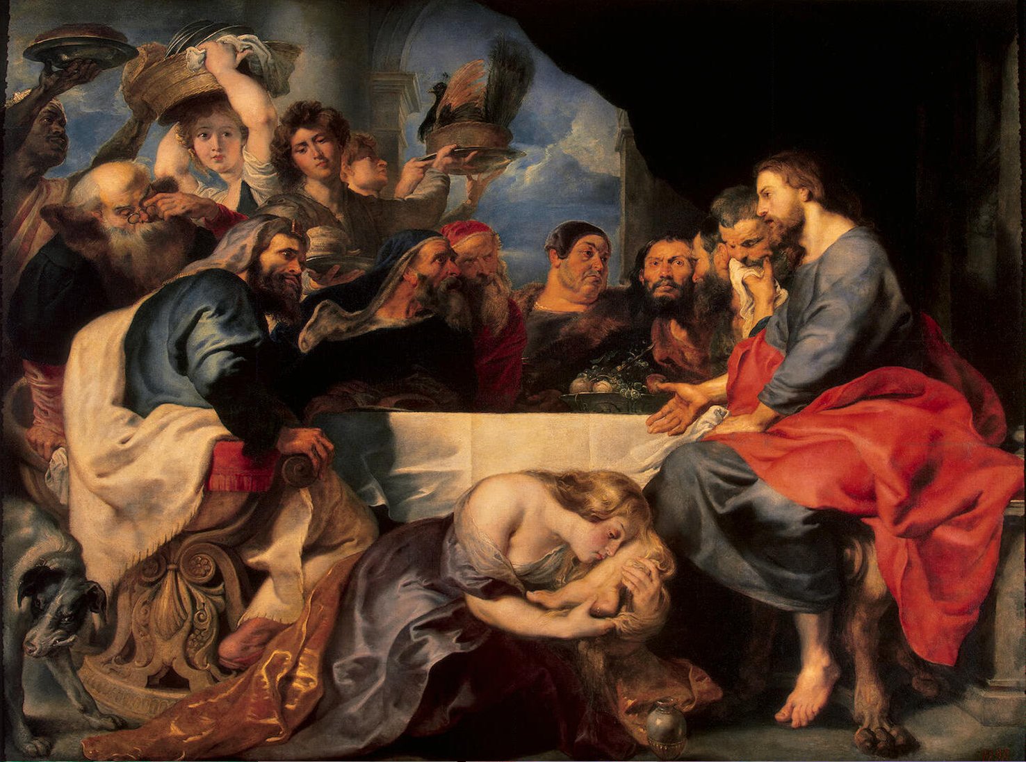 Rubens Feast Of Simon The Pharisee Rubens Feast Of Simon The Pharisee
